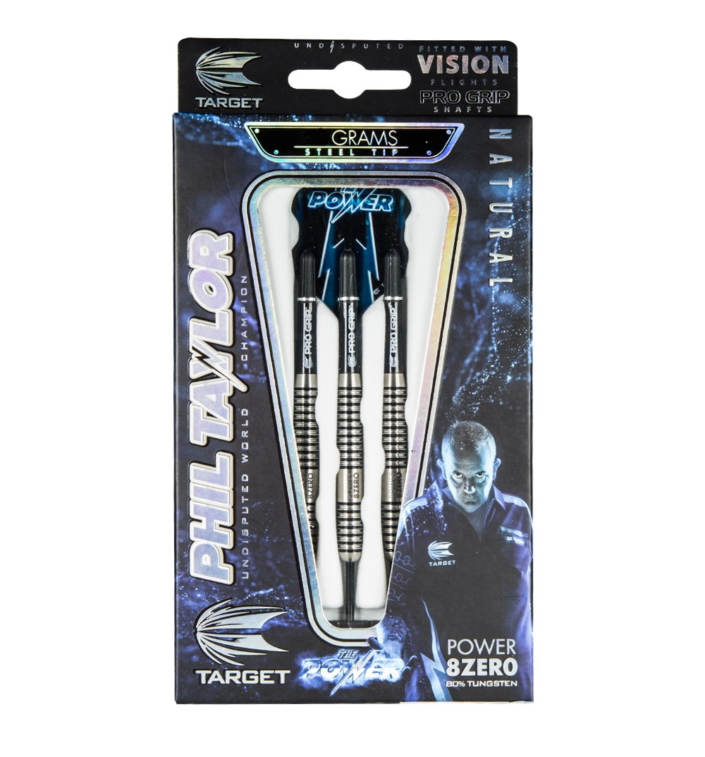 Target Darts Phil Taylor Power 8Zero 80% Tungsten 26 grams